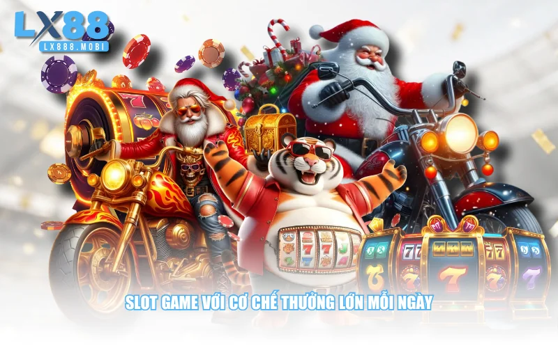 Slot game với cơ chế thưởng lớn mỗi ngày